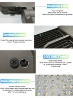 Boîte à chaussures LED FCC CETL CE RoHS, éclairage de parking, 150w 200w 300w, capteur photocellule LED SMD 100w, lampadaire 400w 500w