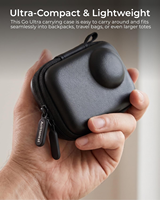 Vente en gros d'étuis de protection universels en EVA rigide pour caméra Go Pro, sac de transport pour caméra d'action sportive Go Pro