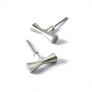 Durable T-Shaped Stainless Steel Cabinet Knob Minimalist Furniture <b>Handle</b> for Kitchen Drawer <b>Door</b> Modern Design - Product Image 1