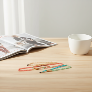 Catena di plastica con chiusura a tre maglie da 70 cm per custodie e borse per occhiali - Product Image 3