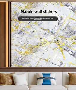 Sunsbuild Best Selling Iso Certification Wood Slat Wall Sticker Peel And Stick Wallpaper Bedroom Accent Wall - Product Image 2