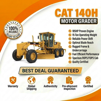 Niveleuses Caterpillar d'occasion du Japon à faible nombre d'heures de fonctionnement, modèles 140H, 140K, 140G, à vendre