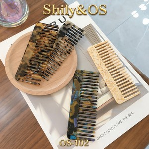Peigne à cheveux en acétate écaille de tortue personnalisé Shily&OS, style <span class=keywords><strong>Mori</strong></span> Girl naturel, antistatique, minimaliste occidental, démêlant, en gros - Product Image 6
