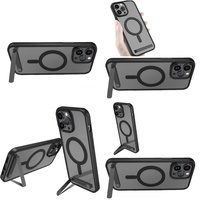 Casing HP Sublimasi dengan Penyangga untuk iPhone 17, Casing HP 15 Pro Max 16 14 13 12 11 dengan Holder, Aksesoris Ponsel