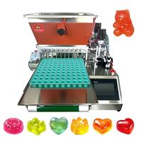 Petite machine de dépose de bonbons sur table, mini machine de remplissage pour la production de bonbons et de gommes