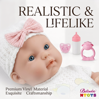 Poupées Bébé Belinda, jouets, 12 pouces, en vinyle, poupées nouveau-nés réalistes, jouets pour enfants, poupées nouveau-nés réalistes, coffrets cadeaux