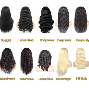 Raw Vietnamese Human <b>Hair</b> Deep Wave Lace Front Wigs Human <b>Hair</b> Wholesale HD Lace Frontal Wigs - Product Image 4