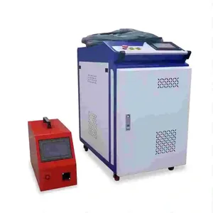 Máquina de Soldadura Láser de Fibra Portátil y Económica de 2000W con Control PLC para Metal, Enfriador de Agua, Cabezal de Soldadura Láser 5 en 1 - Product Image 1