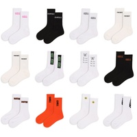Chaussettes basses quantité minimale de commande personnalisées avec logo Chaussettes blanches pour hommes Chaussettes de sport blanches pour hommes