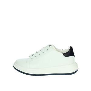 Zapatillas Infantiles Ferre FB-030 Blancas y Azules de Lona, Modelo Moderno - Product Image 1