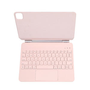 Clavier magique sans fil pour iPad <span class=keywords><strong>air</strong></span> 4/5 2022 10e génération 10.9 ''2024 <span class=keywords><strong>air</strong></span> 6-11'' 2018-2024 <span class=keywords><strong>pro</strong></span> 11 couleur rose - Product Image 3