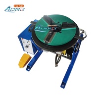 Nouveaux positionneurs de soudage automatiques AWP à charge de 300 kg, 200 kg, 100 kg, vitesse réglable de 0,5 à 5 tr/min, table rotative de soudage avec minuterie