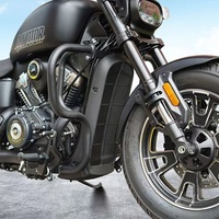 Barre de protection et protection contre les chocs pour moto QJMOTO SRV250 / Flash 250LV |   Protection de moteur avant, barre de protection, vente en gros directe d'usine