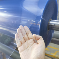 Vente directe d'usine à la source rouleau de film PVC transparent en plastique dur mince transparent