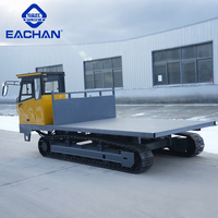 EACHAN Prix usine Euro 5 Dumper chenillé hydraulique tout-terrain 10 tonnes pour usage domestique et de jardin