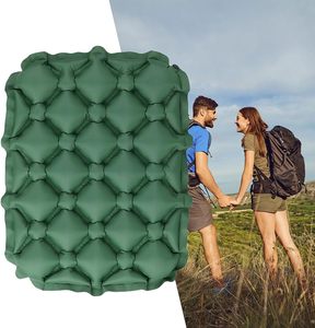 Cojín de Asiento Inflable de Nailon 40D TPU, Ultraligero, Resistente a la Humedad, Plegable, para Camping, Senderismo y Estadios - Product Image 3