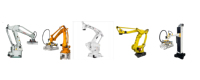 Palettiseuse automatique robotisée 4 axes de type colonne pour le déballage et le palettisation de sacs de 50 kg, avec PLC et moteur