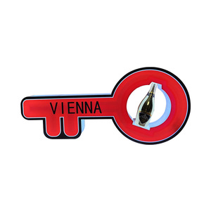 Affichage LED en forme de clé, rouge Vienne, pixels de 3 mm, luminosité de 1000 cd, pour bar, hôtel, casier à vin - Product Image 5