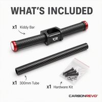 Colonne de direction pour trottinette électrique Carbonrevo, tige pliable en fibre de carbone, installation facile, fonctionnement fluide, qualité supérieure