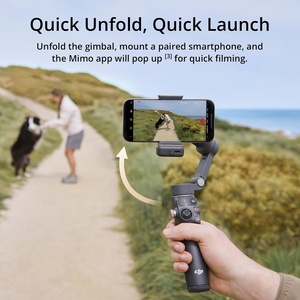 Stabilisateur de cardan <span class=keywords><strong>Osmo</strong></span> Mobile 7P <span class=keywords><strong>pour</strong></span> <span class=keywords><strong>iPhone</strong></span>/Android 3 - Suivi natif, Suivi IA, Lancement rapide, Édition en un clic, Intégré - Product Image 4