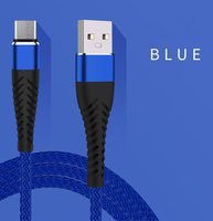 Cable de Carga Rápida 3A de Nailon de Alta Calidad al por Mayor, Cable de Datos Micro USB para Teléfono Móvil, para Banco de Energía, para iPhone 18 17 Samsung S26