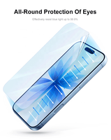 Film protecteur d'écran en hydrogel TPU souple anti-lumière bleue OEM pour machine de découpe de films de protection