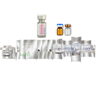 Puissance liquide haute vitesse EU GMP poudre machine de remplissage bouteilles CE approvisionnement SAT FAT IQ PQ OQ docs 99.9% chaque automatique