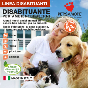 Amore ของสัตว์เลี้ยงทำในอิตาลีผลิตภัณฑ์ทางการศึกษาแชมพูไมโคร Encapsulated ที่น่ารังเกียจกำจัดนิสัยกลางแจ้งสำหรับนกพิราบกระต่าย - Product Image 2