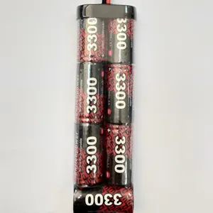 גבוהה C שיעור 10C תת c 3000mah 3600mah 5000mah nimh סוללה 8.4v חבילה שטוחה rc צעצועים