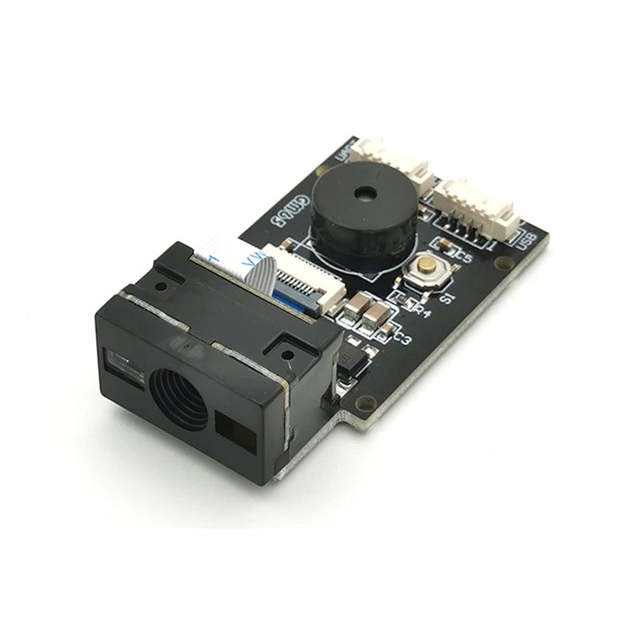 GM65 1D 2D Barcode Reading Board CMOS QR Code Scanner Reader Module USB URAT 617nm 6500K DIY Electronic Kit with Cable Connector
