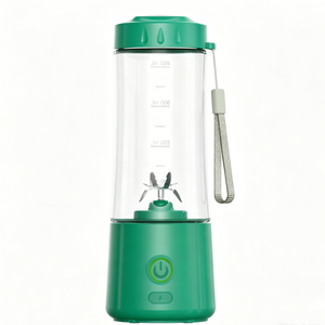 Mini Licuadora Portátil de 400 ml, Inalámbrica y Recargable, para Hacer Batidos, Uso en el Hogar y Camping, Licuadora Compacta a Prueba de Fugas - Product Image 1