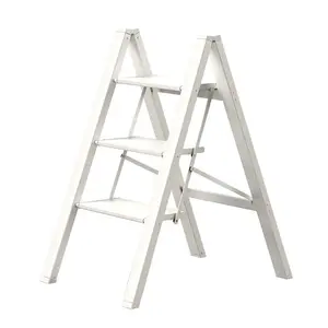 Home Ladders Foldable Shelves Step Stool Steel Workshop Steel Step Stool Step Ladders Stairs Folding Ladders