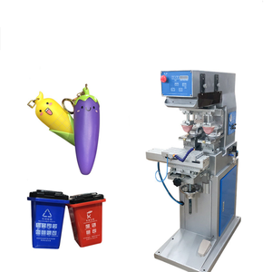 Machine d'impression <span class=keywords><strong>tampon</strong></span> manuelle monocouleur pour stylo bille, lampe électrique, masque KN95, encre pour plaque de t-shirt, plastique - Product Image 4