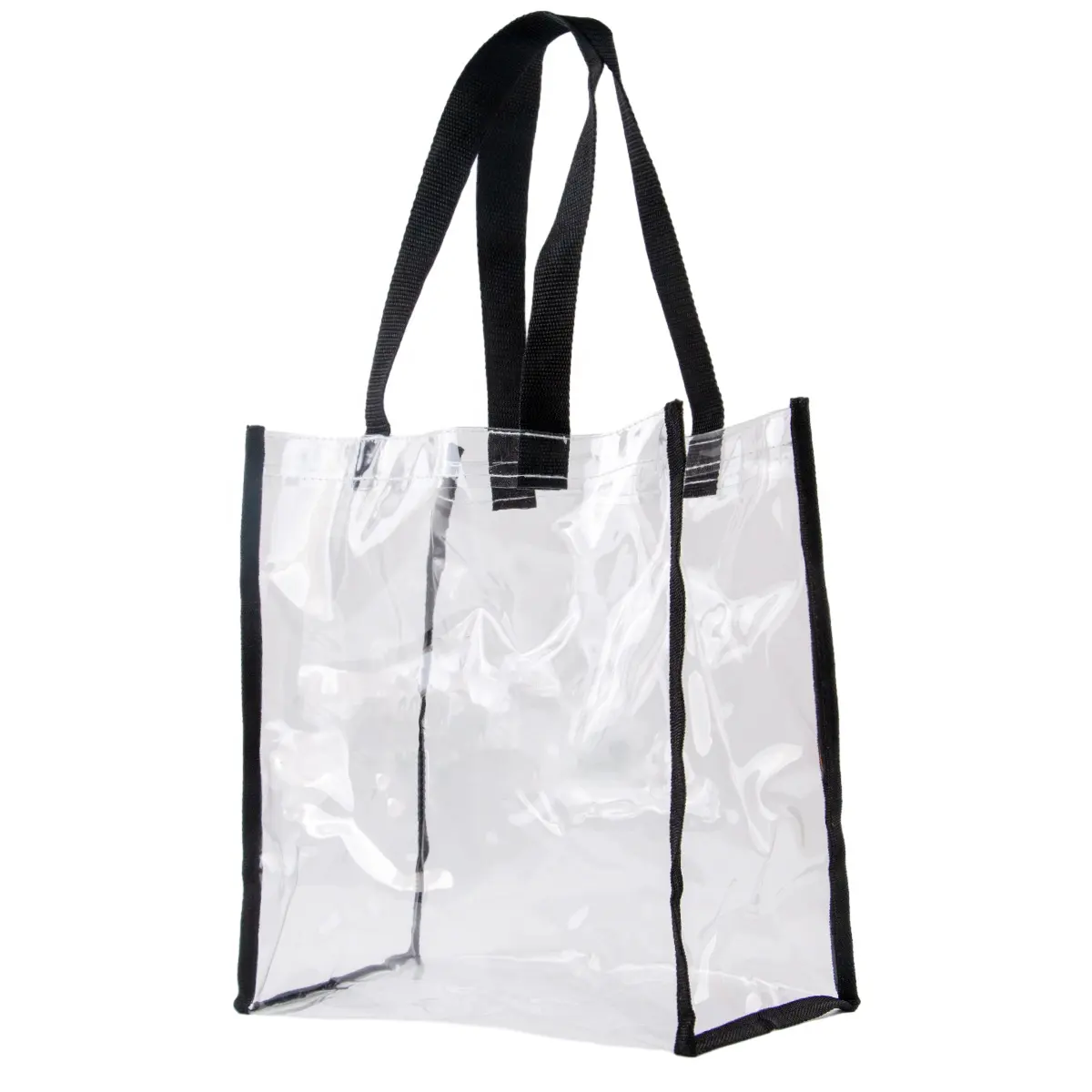 High Quality Custom Waterproof Transparent PVC Clear Tote Bag