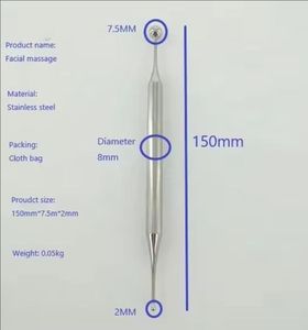 Palo de acupuntura de acero inoxidable 2024, herramienta de reflexología Facial, pluma de acupuntura, sonda de oído para el cuidado de la salud corporal, terapia, palo de masaje - Product Image 3