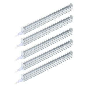 Paquet de 5 LED élèvent des bandes lumineuses 5W <span class=keywords><strong>T5</strong></span> Tube LED pour plantes luminaire intégré à haut rendement extensible 24 pouces élèvent des lumières - Product Image 4