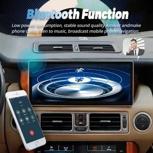 วิทยุติดรถยนต์ระบบ Android 15 ขนาด 12.3 นิ้ว รองรับ Carplay สำหรับรถยนต์ Land Range Rover V8 L322 ปี 2002-2012 เครื่องเล่นมัลติมีเดีย วิดีโอ พร้อมระบบนำทาง GPS HU - Product Image 4