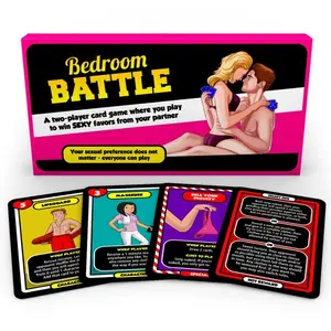 BEDROOM Battle 50 Sex Positions Adult Couple Game Sex Cards