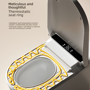 Toilette intelligente de luxe à jet <span class=keywords><strong>autonettoyant</strong></span>, faible entretien, pour projets de salons VIP d'aéroports - Product Image 6