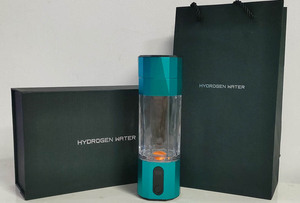Botella Generadora de Agua Rica en Minerales 8000ppb, Fuente de Alimentación USB, Acero Inoxidable, para Uso en Exteriores, Automóvil y Escritorio, YZ-H80 - Product Image 6