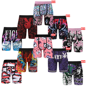 नए डिजाइनर 2025 हॉट सेल के लिए हॉट सेल, फास्ट ड्राई ट्रंक की लुभावनी ब्रिकी 7 इंच मध्यम खेल अंडरपैंट पुरुषों - Product Image 5