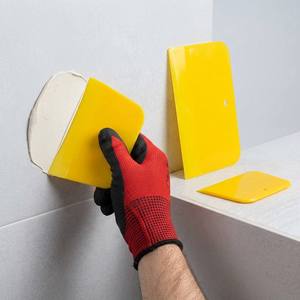 Lot de Spatules Flexibles en Plastique pour Enduit, 3 Pouces de Largeur, 4 Pouces de Longueur, Ensemble Multi-Pièces pour Peinture Murale et Travaux de Remplissage sur Chantier - Product Image 2