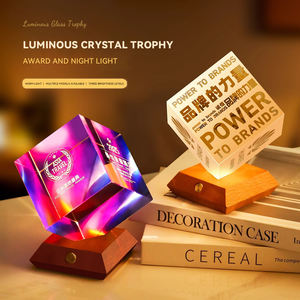 ग्रीष्मकालीन बिक्री महान पुरस्कार कस्टम ऑप्टिकल क्रिस्टल ग्लास स्टार व्यक्तिगत उत्कीर्ण लोगो ट्रॉफी - Product Image 5