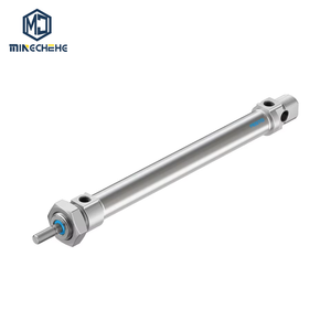 Cilindro Neumático Redondo DSNU-20-160-PPV-A, Estándar ISO 6432, Actuador de Aire de Doble Acción para Sistemas de Automatización - Product Image 1
