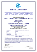 Medidor de Electricidad Prepago RF Compatible con JMAO STS, Precisión Clase 1, Certificado ISO9001, Monofásico, Pantalla LCD Digital