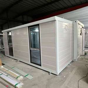 Maison mobile en verre entièrement meublée avec 3 chambres, 2 salles de bain, rangement extensible, sur roues - Product Image 6