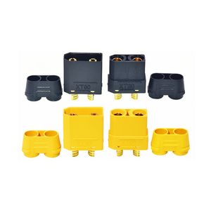 Conectores Amass XT90H-F -M XT90S XT90E XT90PB XT90PW HW con Cubierta Antipolvo, Macho y Hembra, con Funda, 45A, Alta Corriente, Venta al Por Mayor - Product Image 2