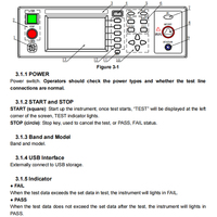 Testeur électrique Hipot AC/DC Tonghui TH9320-S4