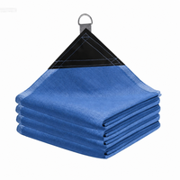 Voile d'ombrage HDPE pour extérieur, toile de protection solaire avec œillets pour patio, jardin, balcon, abri de voiture, toit