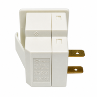 Micro-interrupteur haute fiabilité AC 250V 6A pour l'activation de l'éclairage de la porte du réfrigérateur, utilisé dans l'entretien des appareils électroménagers